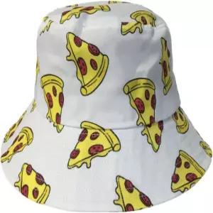 버킷햇 패커블 선햇 어부 남성용 여름 비치 캡 One Size Pizza Slice