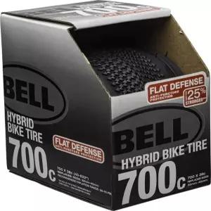 벨 플랫 디펜스 하이브리드 자갈 자전거 타이어 Black - 700 x 38c 700 x 38 c