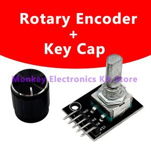 호환 1 8 PCS KY-040 360도 엔코더 모듈 노브 캡 5V 브릭 센서 스위치 개발 보드 모듈 R3 보드용