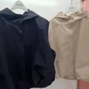 라티움 Destijl HC06 오버핏 바스락 후드 벌룬 조끼 베스트 D2651vt01