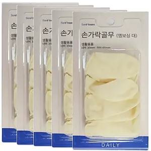 손가락골무 한양 엠보싱 대 60개 라텍스 미끄럼방지 BWA0B313
