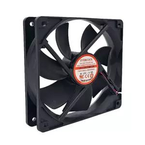 에버쿨 120mm 케이스 팬쿨러 2핀 2볼 EC12025M12B-2P RFQ9+8cVE