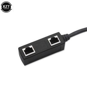 RJ45 1 수-2/3 암 LAN 이더넷 소켓 포트 분배기 케이블 네트워킹 익스텐더 어댑터 액세서리