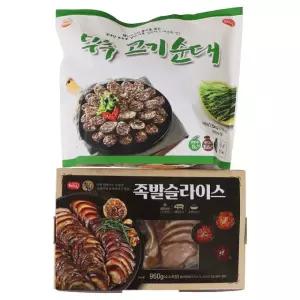 부추고기순대500gx3 + 족발슬라이스 960g 코스트코