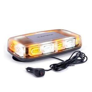 XPRITE 업그레이드된 12인치 72LED 루프탑 미니 조명, 12V-24V 스트로브