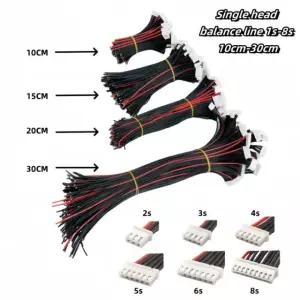10 1S 2S 3S 4S 5S 6S 7S 8S 케이블 배터리 LIPO 충전기 밸런스 10PCS 1S 10CM