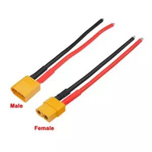 RC 드론 자동차 보트 LIPO 배터리에 10CM 14AWG 실리콘 1PCS 와이어와 Male Female 5 Pairs