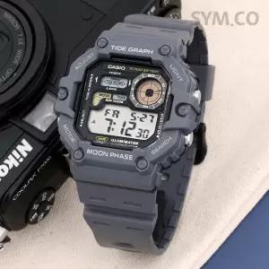 카시오 정품 WS-1700H-8A 피싱기어 남자 우레탄 스포츠시계 c138