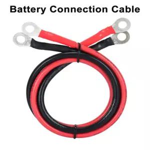 터미널이 포함된 배터리 인버터 케이블 세트 6AWG 연선 구리 태양광 와이어 연결 코드 8 AWG 10mm2