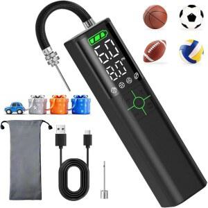 스포츠 볼용 칼라라 Z10 전동 볼 자동 15PSI 펌프, 2000MAH 휴대용 공기