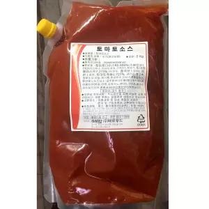 토마토소스 바로 2K 육수 국물 드레싱 물 물엿 소스 식용유