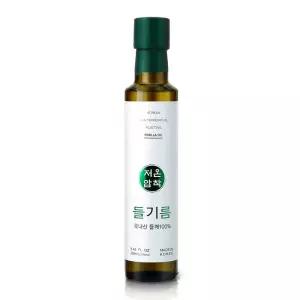 들기름 저온 압착 생들기름 250ml 국산들기름 냉압착들기름 저온압착들기름 냉압착생들기름