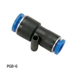 에어원터치피팅 PG8-6 8-6mm 10EA 원터치피팅 유공압 에어 피팅 휘팅 에어피팅 에어호스