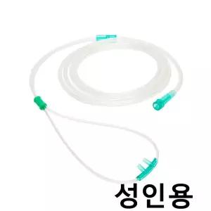 모우 나잘케뉼라 MN-251 성인용 X8개 투명 산소코줄 코산소주입관 나잘캐뉼라 산소투여용튜브카테타