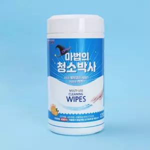 매직크리너 마법의 청소박사 200매 기름때 세정티슈 생활용품 가정용품 생필품