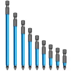 십자 드라이버 드릴 비트 자석 드릴촉 125mm 10pcs 전동드릴나사 전동드릴비트 수공구 전동드라이버