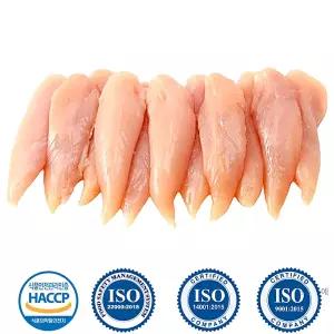 1등급 국산 냉장 생 닭안심살 1kg 닭안심 HACCP ISO 신선육