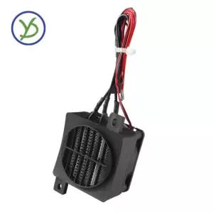 온도 조절 전기 히터 PTC 선풍기 인큐베이터 가열 공간 요소 작은 12V 180W 난방