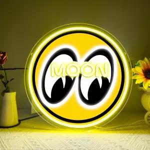 문과 네온사인 디밍 LED 즈 차고 월 아트용 레트로 자동차 선물 맨 동굴 장식 침실 디스플레이