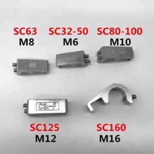 자기 센서 스위치용 에어 실린더 고정 브래킷 SC 장착 브래킷용 CS1 공압 SC32 50 M6