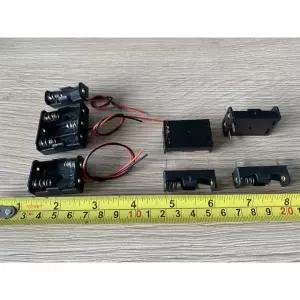 5PCS 배터리 케이스 23A A23 12V 클립 홀더 MS 박스 와이어 검정색 MN21 1x5pcs with p