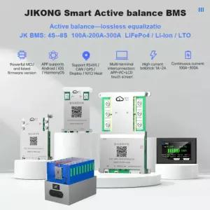 JK BMS 60A 100A 150A 200A 300A 액티브 8S 16S 밸런스 4S JK BD4A8S4P