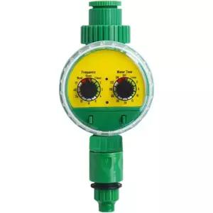 녹색 야외 플라스틱 정원 전자 자동 급수 호스 수도꼭지 DS-8C 타이머 관개 Green EU Stand