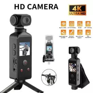 4K HD 포켓 액션캠 270 회전 가능 흔들림 바디캠 방수 방지 미니 비디오 30M camera Only Camera