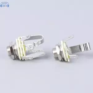 REAN TRS 스테레오 메탈 오디오 패널 장착 소켓 S230 모노 TS 인치 35MM B