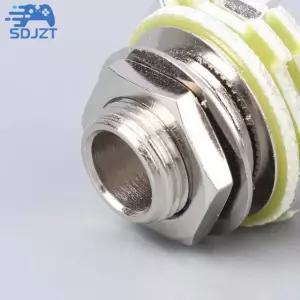REAN TRS 스테레오 메탈 오디오 패널 장착 소켓 35MM TS 인치 S230 모노 D