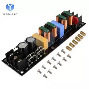 AC110 220V 15A 오디오 스피커 고주파 필터 프리 모듈 전력 소음 감소 Plug in ter nal