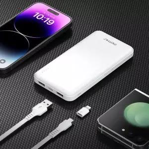 [하프클럽/셀러허브_여성트랜드패션]보조배터리 대용량 USB 10000mAh 2포트