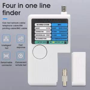 다기능 네트워크 케이블 테스터 RJ45 RJ11 USB BNC LAN CAT5