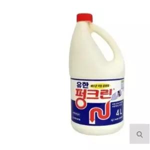 펑크린4리터 유한락스 화장실 배수구 배수관 청소 펑크린 4리터