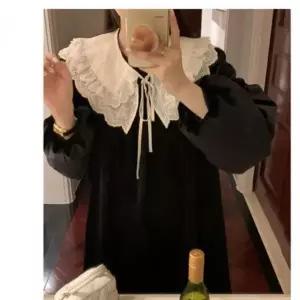 [하프클럽/]레이스 페이크카라 여성 블라우스 봄 레이어드 스타일