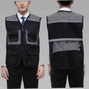 남녀공용 여름철 작업복 레저용 망사 조끼 단체