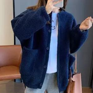 [하프클럽/]여성 겨울 캐주얼 양털 데일리 점퍼 아우터