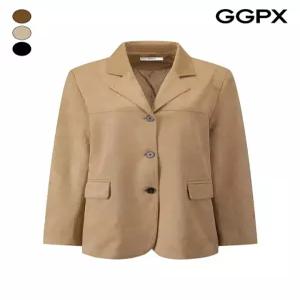 더블 카라 스웨이드 자켓 (GQ2JK014F)