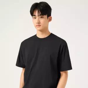 [백화점 정품] 빈폴 멘 [FW25][BEANPOLEKNAP] 라운드 티셔츠 - 블랙 BC5742N045 LL