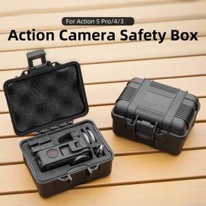 DJI 오즈모 액션 5 프로 4 3 휴대용 보관 케이스 여행 가방 어드벤처 카메라 액세서리
