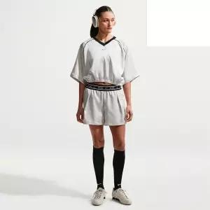 나이키 IH1329 072 헬 필라테스복 여성 스포츠웨어 루즈 핏 미드라이즈 새틴