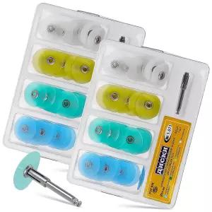 힐티 80pcs 스템 맨드릴 액세서리가 포함된 폴리싱 디스크 모듬 키트 도구 치과용 연마기 재료 폴란드산