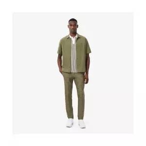 라코스테 lacoste 남성 골프 테이퍼드 치노 팬츠 HH0921-55N E9F 220488
