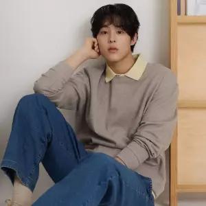 [백화점 정품] 빈폴 25SS 텍스처 라운드넥 긴소매 티셔츠 - 베이지 (BC6241C65A)