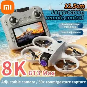 드론 샤오미 GT3 맥스 8K HD 항공 촬영 대형 화면 위치 브러시리스 장애물 회피