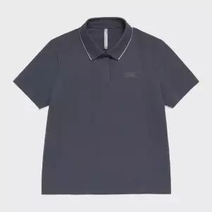 내셔널지오그래픽 N262WPL240 여성 크라즈 세미오버핏 반팔 카라 티셔츠 URBAN GREY 3807706 319300