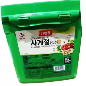 해찬들 사계절 쌈장 6.5kg 업소용쌈장