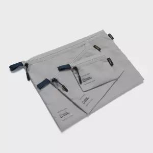 내셔널지오그래픽 N253AAC550 네이처 3PACK 파우치 L GREY 3326023 319243