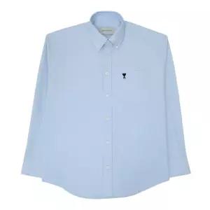아미 스몰 하트 로고 남성 셔츠 HSH822 CO0031 450