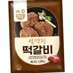 삼양 임꺽정 떡갈비 1.2kg 8입 냉동